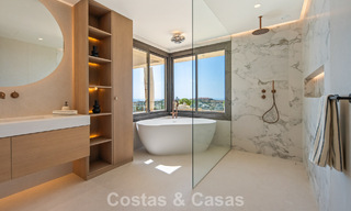 Exclusive, modern duplex penthouse with panoramic sea views for sale in Nueva Andalucía, Marbella 803056 