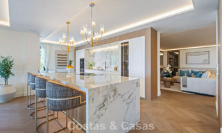 Exclusive, modern duplex penthouse with panoramic sea views for sale in Nueva Andalucía, Marbella 803072 