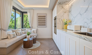 Exclusive, modern duplex penthouse with panoramic sea views for sale in Nueva Andalucía, Marbella 803073 