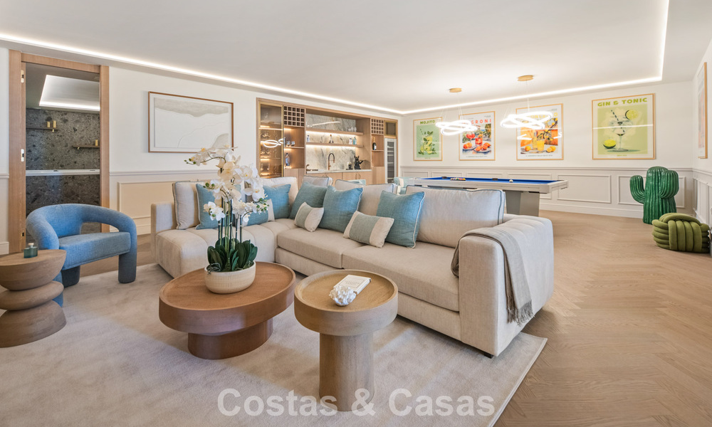 Exclusive, modern duplex penthouse with panoramic sea views for sale in Nueva Andalucía, Marbella 803079