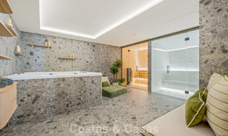 Exclusive, modern duplex penthouse with panoramic sea views for sale in Nueva Andalucía, Marbella 803081 