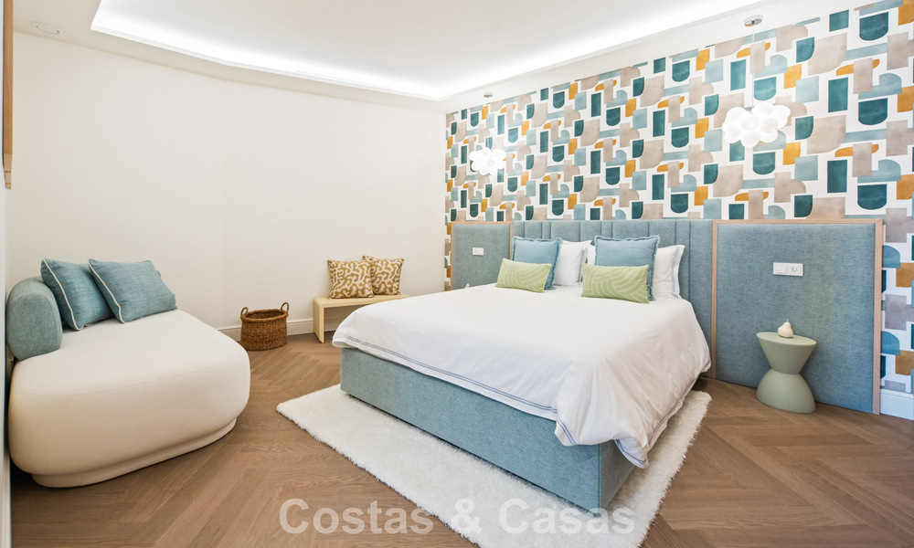Exclusive, modern duplex penthouse with panoramic sea views for sale in Nueva Andalucía, Marbella 803095