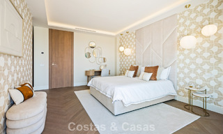 Exclusive, modern duplex penthouse with panoramic sea views for sale in Nueva Andalucía, Marbella 803100 
