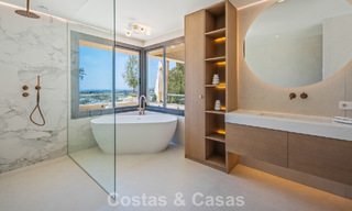 Exclusive, modern duplex penthouse with panoramic sea views for sale in Nueva Andalucía, Marbella 803105 