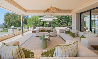 Exclusive, modern duplex penthouse with panoramic sea views for sale in Nueva Andalucía, Marbella 803113 
