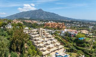 Exclusive, modern duplex penthouse with panoramic sea views for sale in Nueva Andalucía, Marbella 803120 