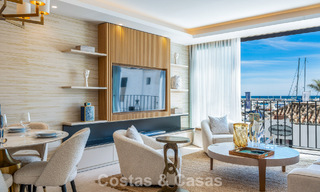 Luxury frontline marina apartment for sale with direct marina views in Puerto Banús, Marbella 803167 