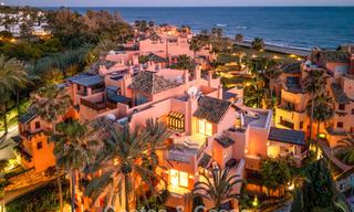 First-class duplex penthouse for sale in a beachfront development in Los Monteros, East Marbella 803200 
