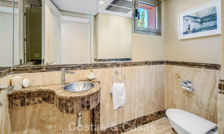 First-class duplex penthouse for sale in a beachfront development in Los Monteros, East Marbella 803205 