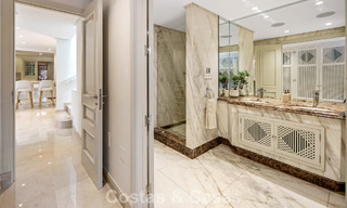 First-class duplex penthouse for sale in a beachfront development in Los Monteros, East Marbella 803211 