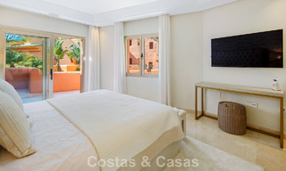 First-class duplex penthouse for sale in a beachfront development in Los Monteros, East Marbella 803214 