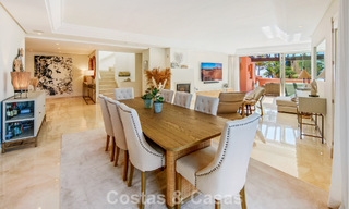 First-class duplex penthouse for sale in a beachfront development in Los Monteros, East Marbella 803222 