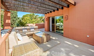 First-class duplex penthouse for sale in a beachfront development in Los Monteros, East Marbella 803227 