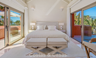 First-class duplex penthouse for sale in a beachfront development in Los Monteros, East Marbella 803231 