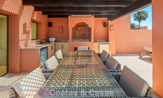 First-class duplex penthouse for sale in a beachfront development in Los Monteros, East Marbella 803235 