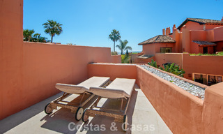 First-class duplex penthouse for sale in a beachfront development in Los Monteros, East Marbella 803238 