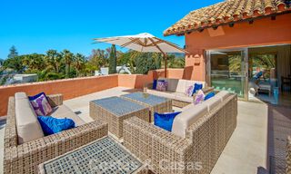 First-class duplex penthouse for sale in a beachfront development in Los Monteros, East Marbella 803239 