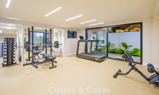 Luxurious mediterranean villa for sale, frontline golf in a prestigious urbanisation in Nueva Andalucía, Marbella 803266 