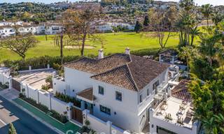 Luxurious mediterranean villa for sale, frontline golf in a prestigious urbanisation in Nueva Andalucía, Marbella 803269 