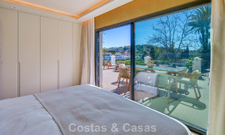 Luxurious mediterranean villa for sale, frontline golf in a prestigious urbanisation in Nueva Andalucía, Marbella 803280 