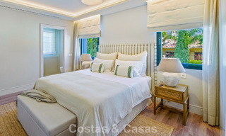 Luxurious mediterranean villa for sale, frontline golf in a prestigious urbanisation in Nueva Andalucía, Marbella 803284 