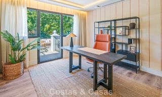 Luxurious mediterranean villa for sale, frontline golf in a prestigious urbanisation in Nueva Andalucía, Marbella 803288 