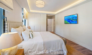 Luxurious mediterranean villa for sale, frontline golf in a prestigious urbanisation in Nueva Andalucía, Marbella 803289 