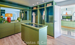 Luxurious mediterranean villa for sale, frontline golf in a prestigious urbanisation in Nueva Andalucía, Marbella 803290 
