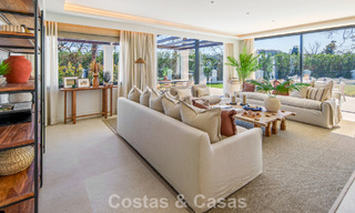 Luxurious mediterranean villa for sale, frontline golf in a prestigious urbanisation in Nueva Andalucía, Marbella 803302 