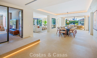Luxurious mediterranean villa for sale, frontline golf in a prestigious urbanisation in Nueva Andalucía, Marbella 803304 