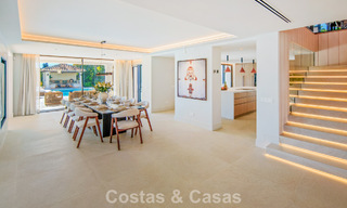 Luxurious mediterranean villa for sale, frontline golf in a prestigious urbanisation in Nueva Andalucía, Marbella 803307 
