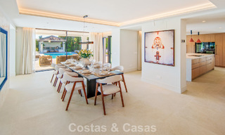 Luxurious mediterranean villa for sale, frontline golf in a prestigious urbanisation in Nueva Andalucía, Marbella 803308 