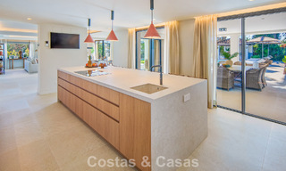 Luxurious mediterranean villa for sale, frontline golf in a prestigious urbanisation in Nueva Andalucía, Marbella 803313 
