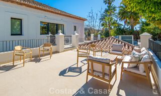 Luxurious mediterranean villa for sale, frontline golf in a prestigious urbanisation in Nueva Andalucía, Marbella 803316 