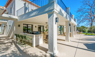 Luxurious mediterranean villa for sale, frontline golf in a prestigious urbanisation in Nueva Andalucía, Marbella 803322 