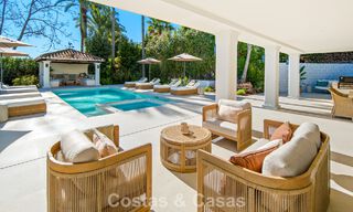 Luxurious mediterranean villa for sale, frontline golf in a prestigious urbanisation in Nueva Andalucía, Marbella 803325 