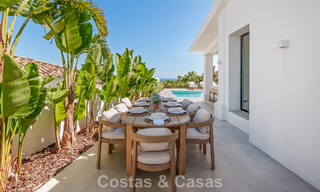 Contemporary spanish luxury villa with panoramic sea views for sale in Marbella - Benahavís 803359 