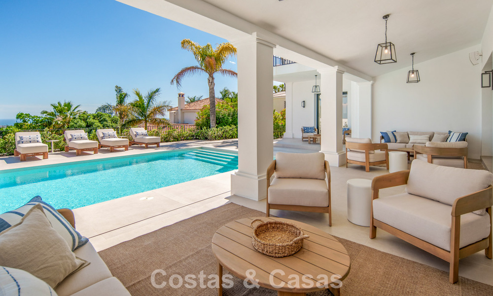 Contemporary spanish luxury villa with panoramic sea views for sale in Marbella - Benahavís 803360