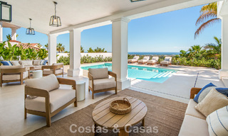 Contemporary spanish luxury villa with panoramic sea views for sale in Marbella - Benahavís 803365 