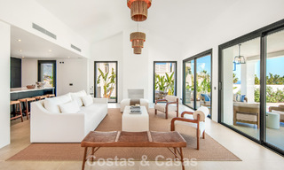 Contemporary spanish luxury villa with panoramic sea views for sale in Marbella - Benahavís 803374 