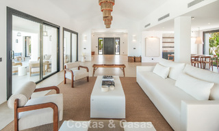 Contemporary spanish luxury villa with panoramic sea views for sale in Marbella - Benahavís 803381 