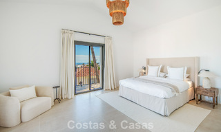 Contemporary spanish luxury villa with panoramic sea views for sale in Marbella - Benahavís 803386 