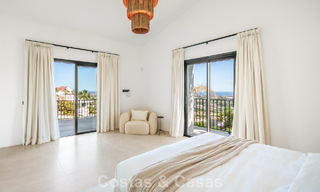 Contemporary spanish luxury villa with panoramic sea views for sale in Marbella - Benahavís 803387 