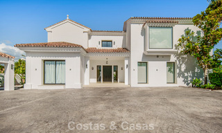 Contemporary spanish luxury villa with panoramic sea views for sale in Marbella - Benahavís 803397 