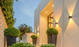 Elegant luxury villa with contemporary mediterranean architecture for sale in Nueva Andalucía’s Golf Valley, Marbella 803416 