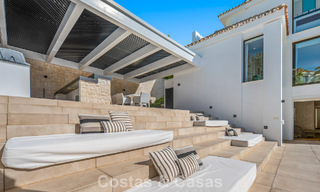 Elegant luxury villa with contemporary mediterranean architecture for sale in Nueva Andalucía’s Golf Valley, Marbella 803422 