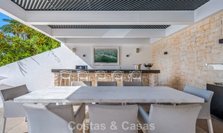 Elegant luxury villa with contemporary mediterranean architecture for sale in Nueva Andalucía’s Golf Valley, Marbella 803424 