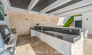Elegant luxury villa with contemporary mediterranean architecture for sale in Nueva Andalucía’s Golf Valley, Marbella 803425 
