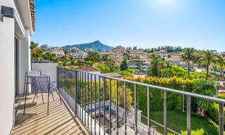 Elegant luxury villa with contemporary mediterranean architecture for sale in Nueva Andalucía’s Golf Valley, Marbella 803437 