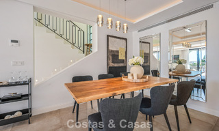 Elegant luxury villa with contemporary mediterranean architecture for sale in Nueva Andalucía’s Golf Valley, Marbella 803443 
